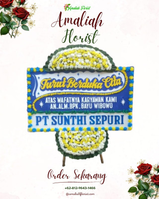 Papan Bunga Duka di Pulutan