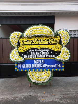 Papan Bunga Duka di Pulutan