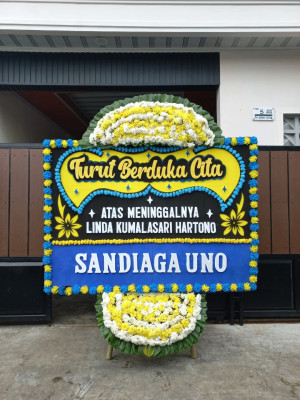Papan Bunga Duka di Pulutan
